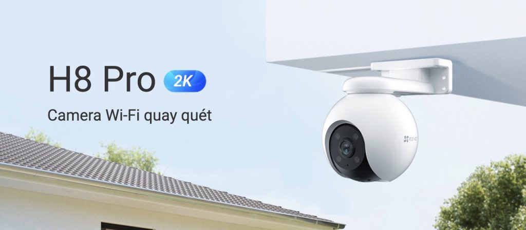 Camera EZVIZ Wifi Ngoài Trời H8 – 3MP