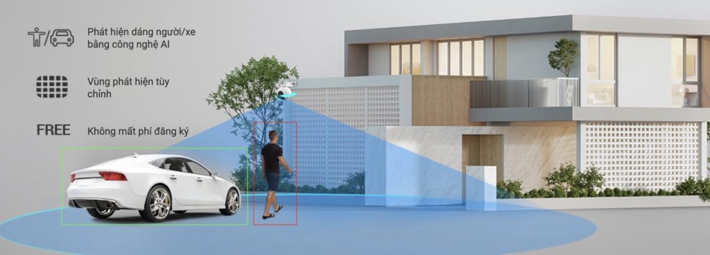 Camera EZVIZ Wifi Ngoài Trời H8 – 3MP