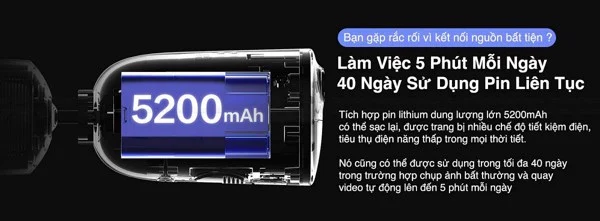 Camera Ngoài Trời Dùng Pin Ezviz CB3 Bản 2MP 1080P