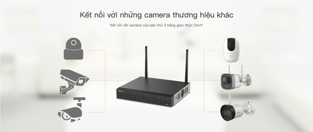 Đầu ghi hình Wifi Camera IMOU 8 kênh 1080P NVR1104HS-W-S2