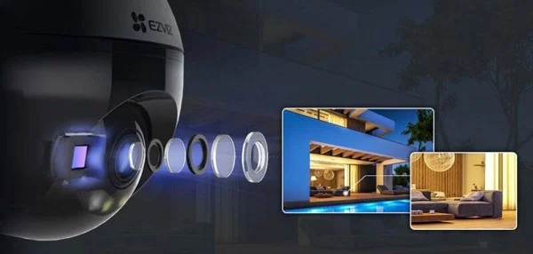 Camera ngoài trời Ezviz C8W – 4MP có màu ban đêm