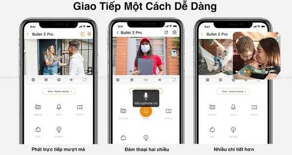 Camera Ngoài Trời IMOU Bullet 2 Pro 4Mp