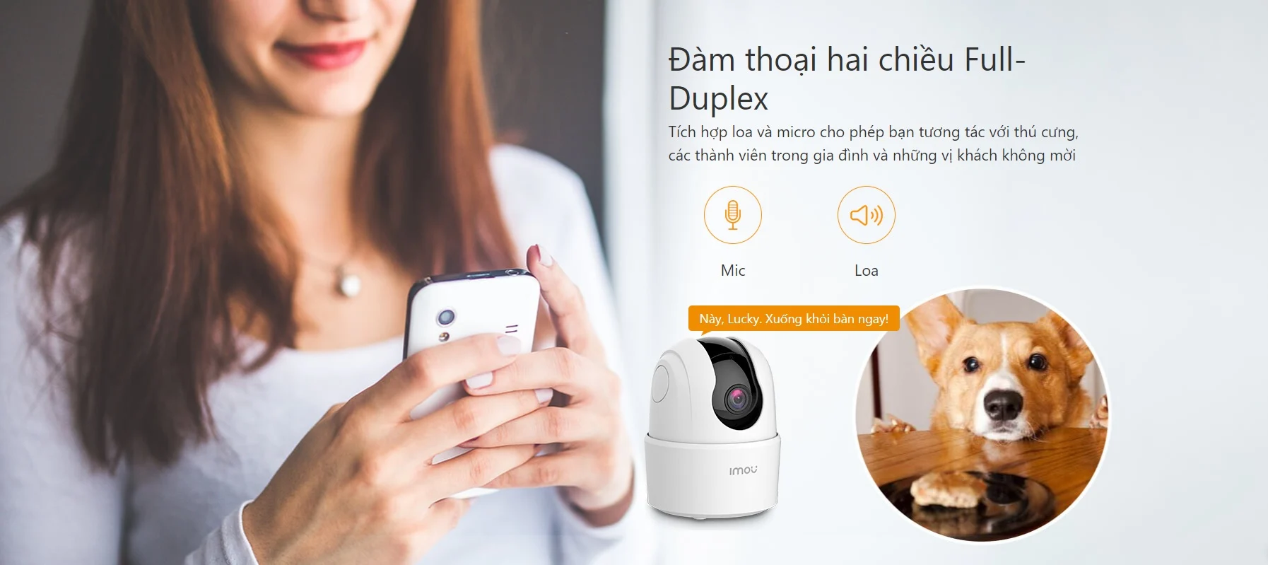 Camera Xoay 360 IMOU Ranger 2C – Bản 2MP