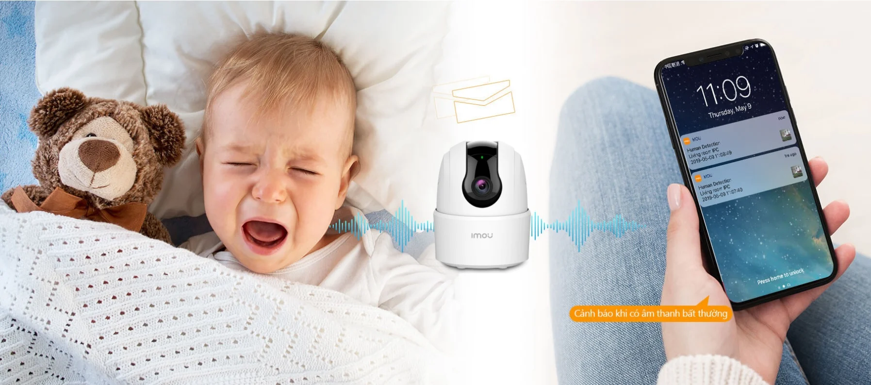 Camera Xoay 360 IMOU Ranger 2C – Bản 2MP