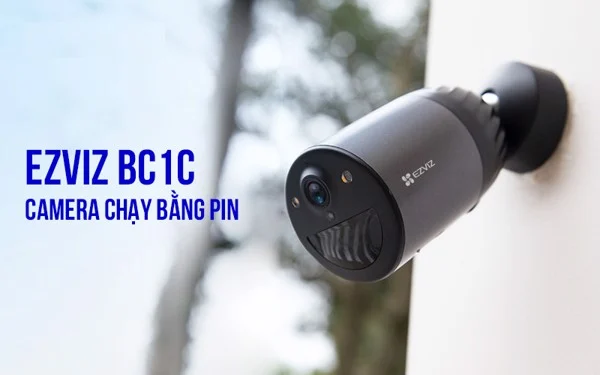 Camera Ezviz dùng pin BC1C