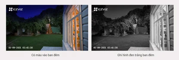 Camera Ezviz dùng pin BC1C