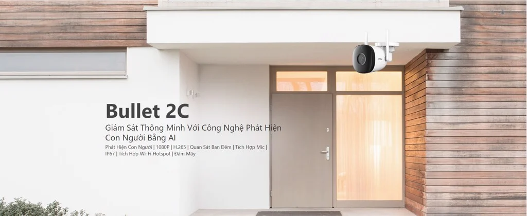 Camera Imou Bullet 2C 4.0 MP IPC-F42P