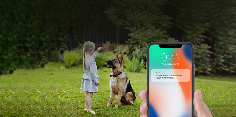 Camera Quay Quét Wifi EZVIZ C8PF Ống Kính Kép 1080P
