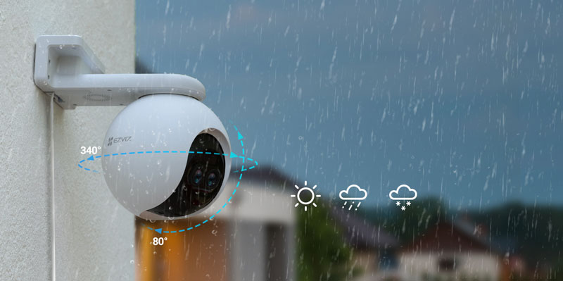 Camera Quay Quét Wifi EZVIZ C8PF Ống Kính Kép 1080P