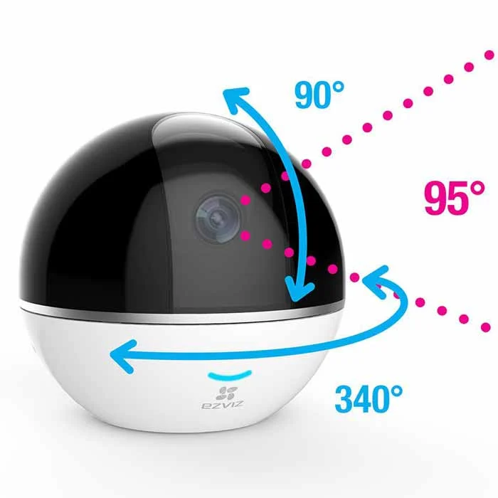 Camera Wifi EZVIZ C6T 1080P, tích hợp bộ báo động và điều khiển (CS-CV248-A3-32WMFR)