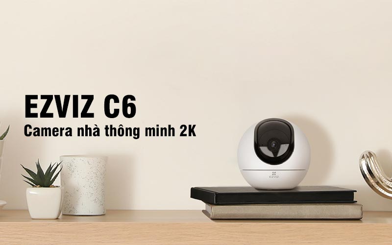 Camera IP Wifi Trong Nhà Ezviz C6 4MP/2K+ – Xoay 360 độ – Đàm Thoại 2 chiều – Điều khiển và nhận dạng hành động vẫy tay