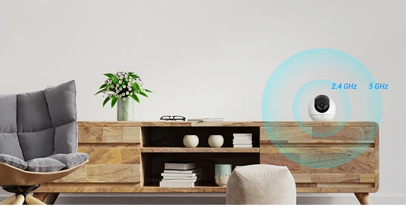 Camera IP Wifi Trong Nhà Ezviz C6 4MP/2K+ – Xoay 360 độ – Đàm Thoại 2 chiều – Điều khiển và nhận dạng hành động vẫy tay