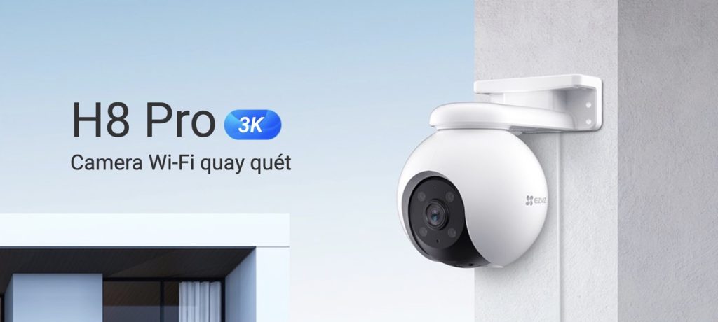 Camera EZVIZ Wifi Ngoài Trời H8 Pro – 5MP