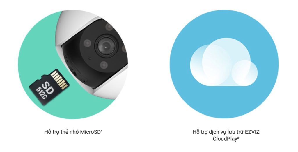 Camera EZVIZ Wifi Ngoài Trời H8 Pro – 5MP