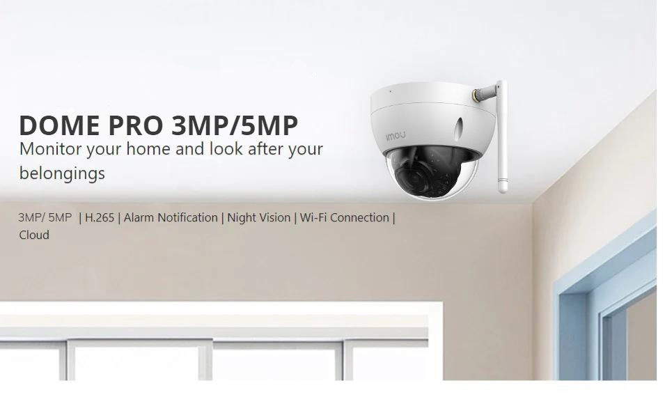Camera Imou Dome Pro 3MP/5MP