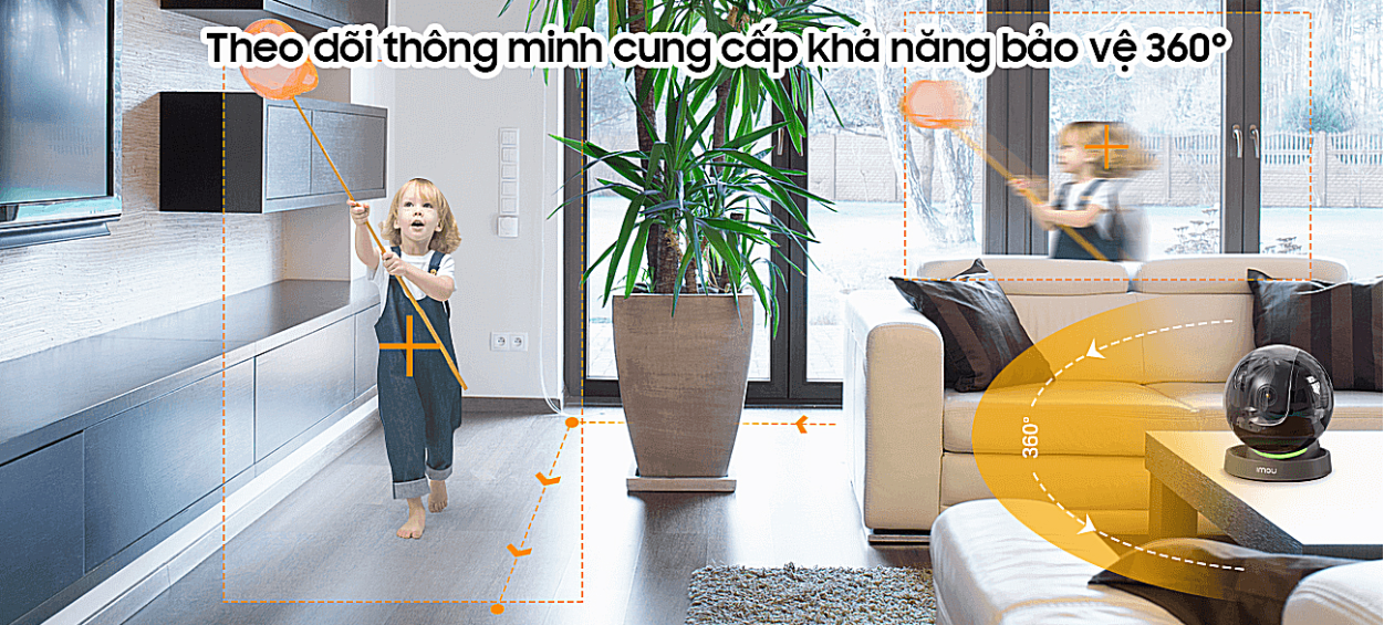 Camera thông minh IMOU REX 2E- Ghi hình màu ban đêm