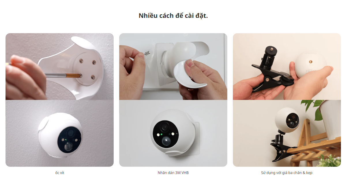 Camera thông minh ngoài trời SwitchBot Outdoor Spotlight