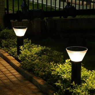 Đèn Trụ Sân Vườn Mẫu Tròn 60cm năng lượng mặt trời TT60a