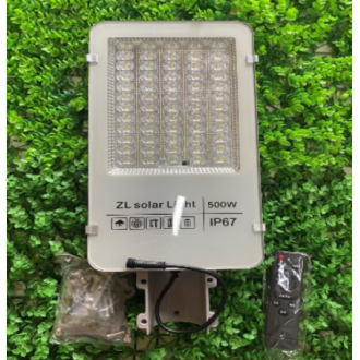 Đèn Năng Lượng Mặt Trời | Đèn Bàn Chải Mắt Ngọc 500W ánh sáng trắng dòng Alpha BCAL500MNa