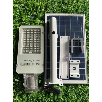 Đèn Năng Lượng Mặt Trời | Đèn Bàn Chải Mắt Ngọc 400W ánh sáng trắng dòng Alpha BCAL400MN
