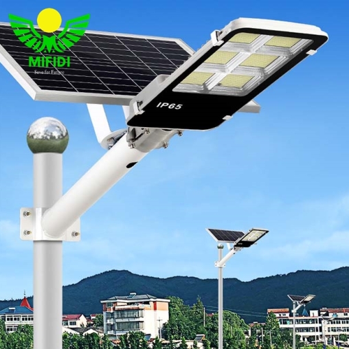 Đèn Năng Lượng Mặt Trời MIFIDI | Đèn Bàn Chải 300W sáng trắng cao cấp BC300