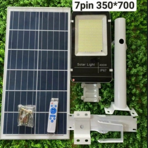  Đèn Năng Lượng Mặt Trời | Đèn Bàn Chải 400W sáng trắng cao cấp BC400
