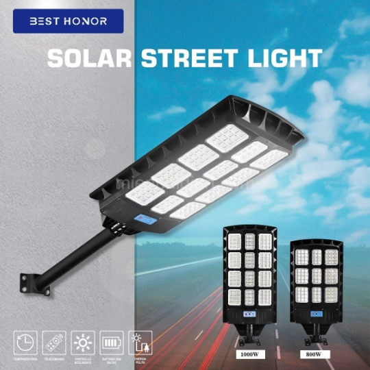 Đèn Năng Lương Mặt Trời | Đèn Liền Thể 12 khoang 1200W thế hệ mới LT1200
