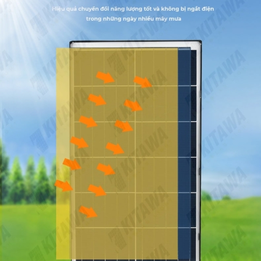 Đèn Năng Lượng Mặt Trời | Đèn Liền Thể 1000W công suất lớn LT1000
