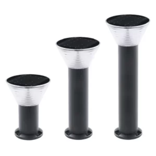 Đèn Trụ Sân Vườn Mẫu Tròn size 80cm năng lượng mặt trời hàng Entelechy TT80