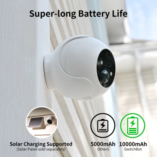 Camera thông minh ngoài trời SwitchBot Outdoor Spotlight