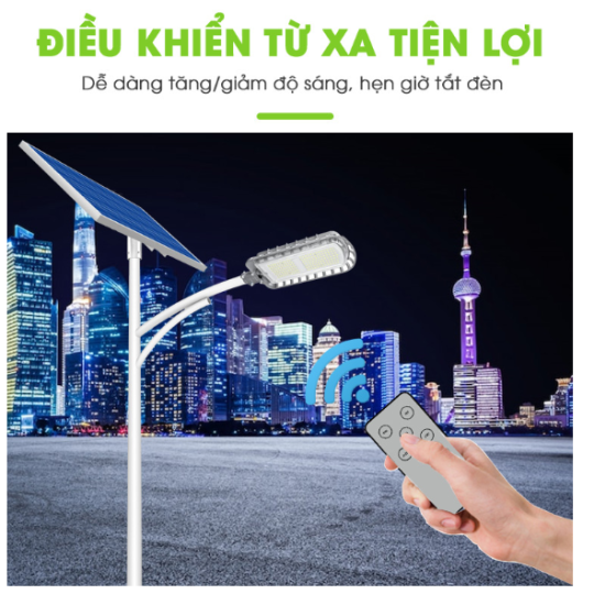 Đèn Công Trình 800W Năng Lượng Mặt Trời dòng Beta thế hệ mới CT800ZL
