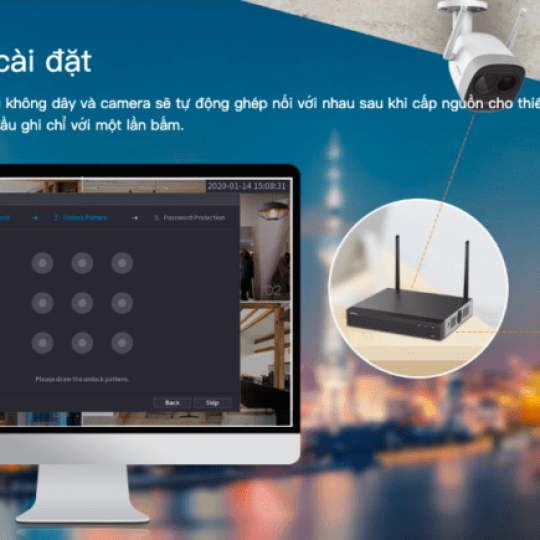 Đầu ghi hình Wifi Camera IMOU 8 kênh 1080P NVR1104HS-W-S2