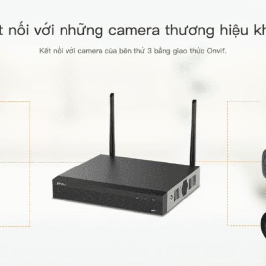 Đầu ghi hình Wifi Camera IMOU 8 kênh 1080P NVR1104HS-W-S2