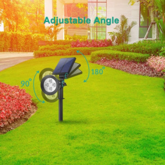 Đèn Cắm Sân Vườn năng lượng mặt trời 2 trong 1 giúp cảnh quan lối đi trở nên sang trọng ấm áp DCSV