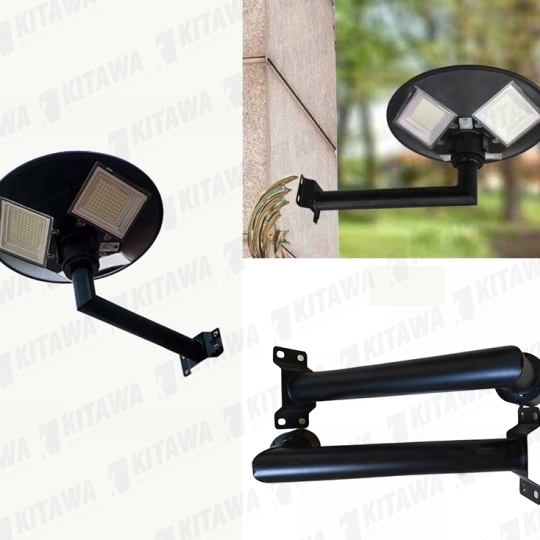 Trụ Đèn Năng Lượng Mặt Trời Hình Chữ L - Lắp Đèn Năng Lượng Mặt Trời Đĩa Bay UFO