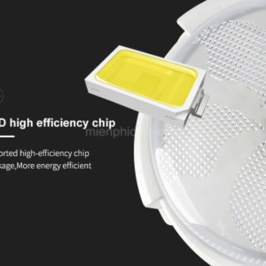 Đèn Năng Lượng Mặt Trời | Đèn Ốp Trần 400W ánh sáng trắng cuốn hút OT400