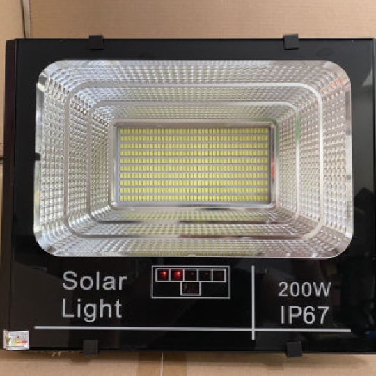 Đèn Pha Báo Pin 100W ánh sáng vàng sang trọng LPV100